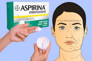 Mascarilla de Aspirina: Para combatir las arrugas, patas de gallo y manchas faciales