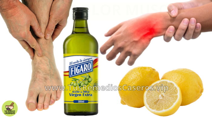 Aceite de oliva y cáscara de limón para el dolor de rodillas